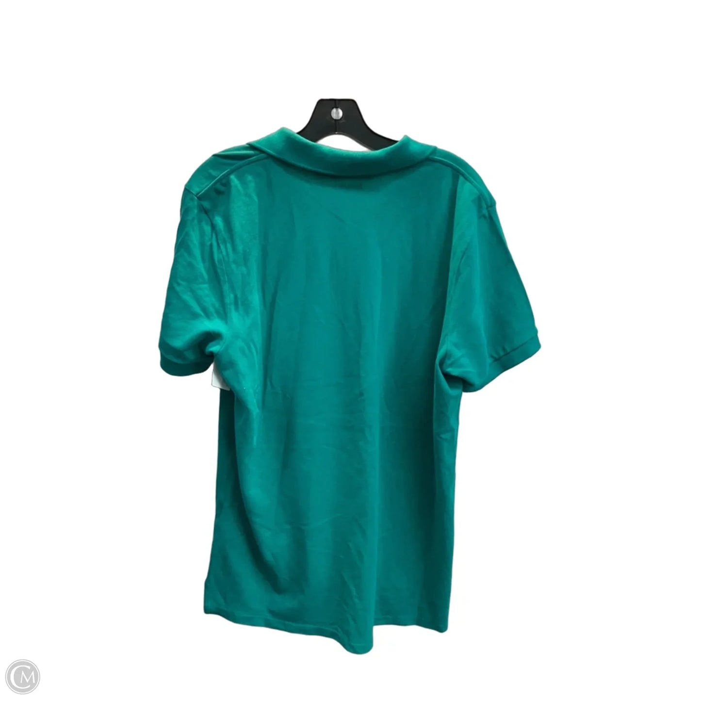 Top Short Sleeve By Polo Ralph Lauren In Aqua, Size: Xl