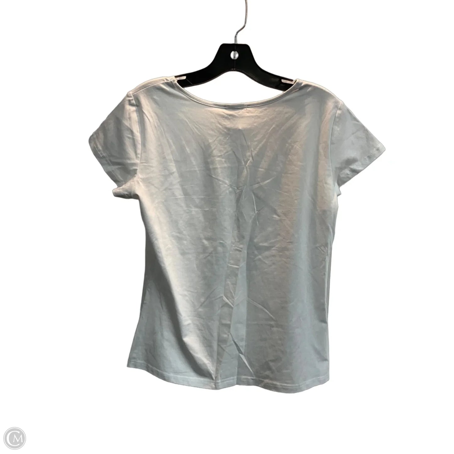 Top Short Sleeve By Clothes Mentor In White, Size: S