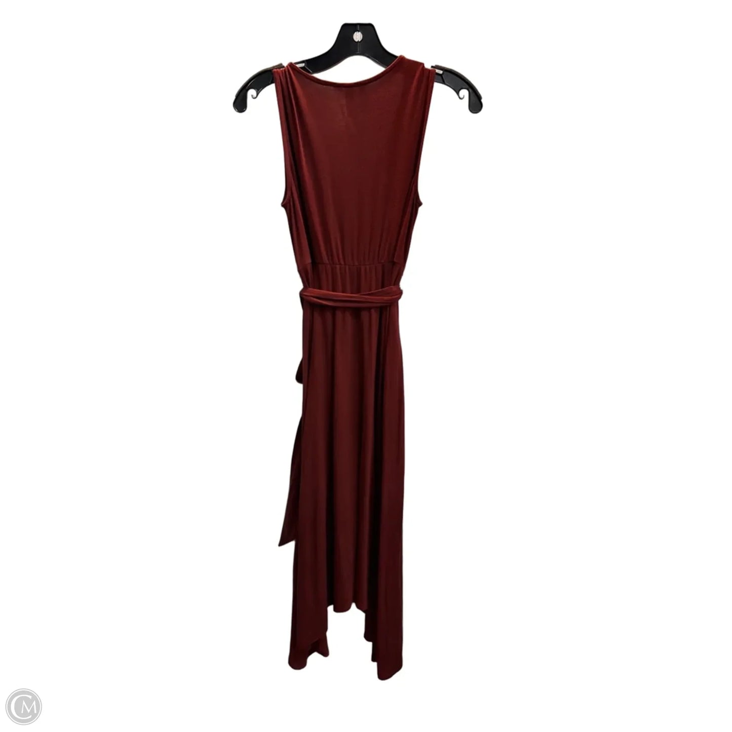 Dress Casual Midi By Soma In Brown, Size: S
