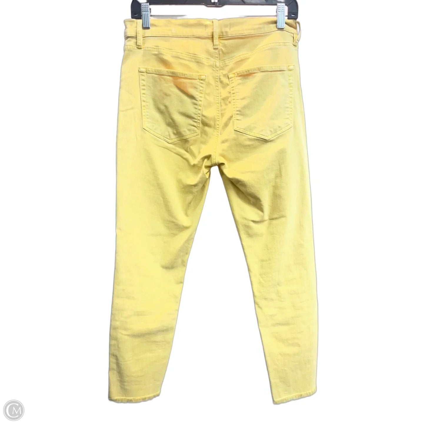 Jeans Skinny By Loft In Yellow, Size: 6
