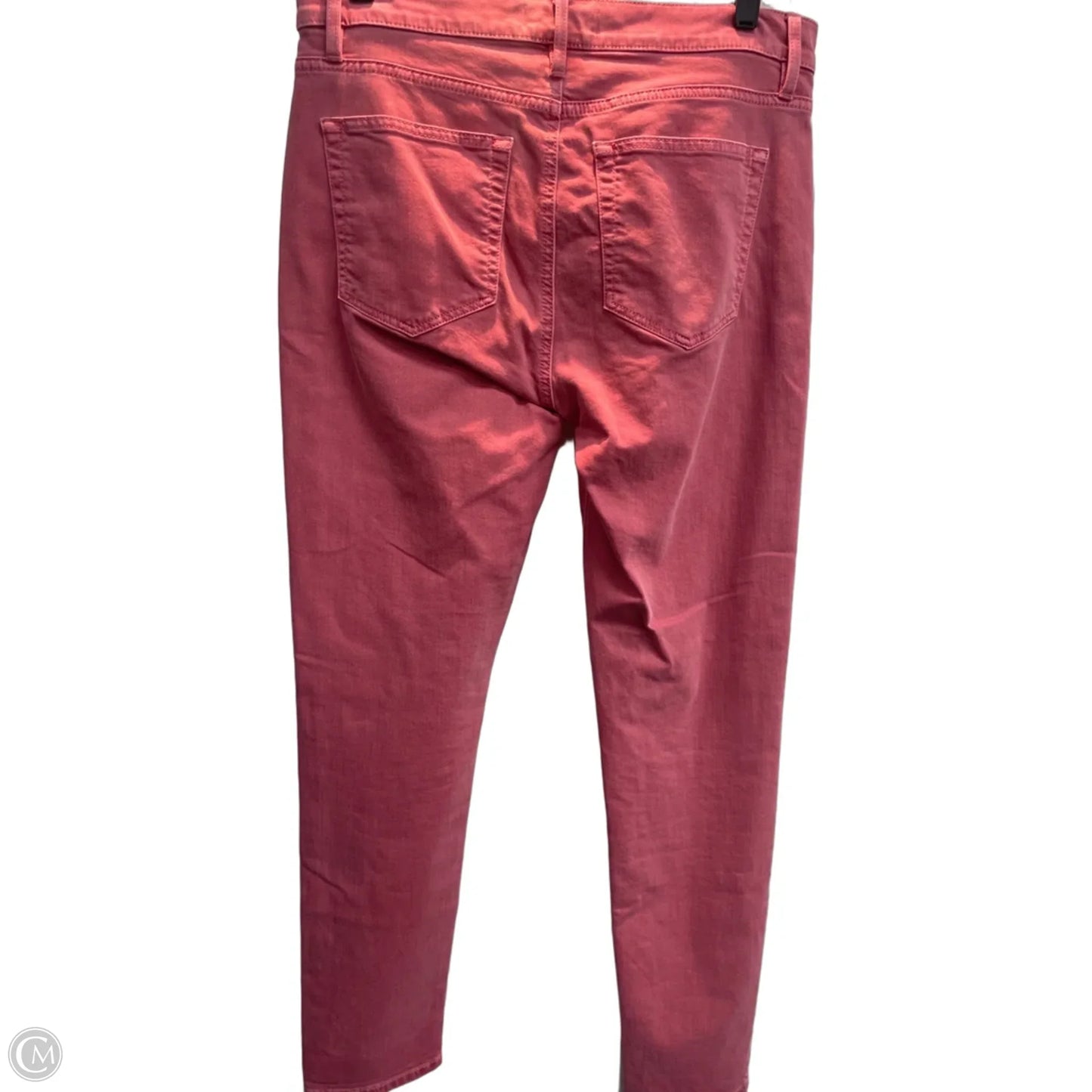 Jeans Straight By Loft In Red, Size: 8