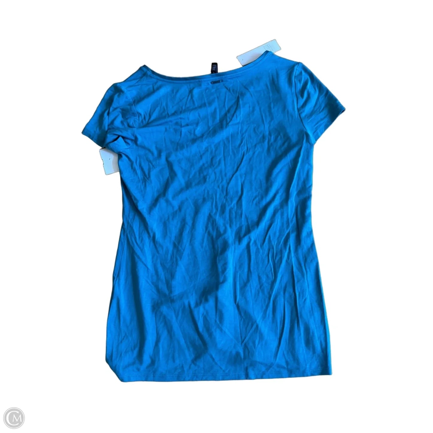 Top Short Sleeve By White House Black Market In Aqua, Size: S
