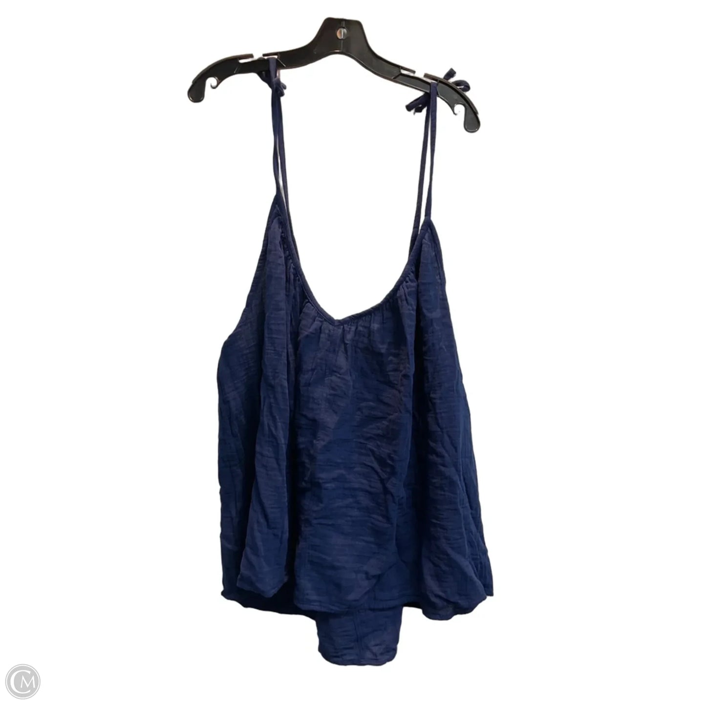 Top Sleeveless By Old Navy In Navy, Size: 3x