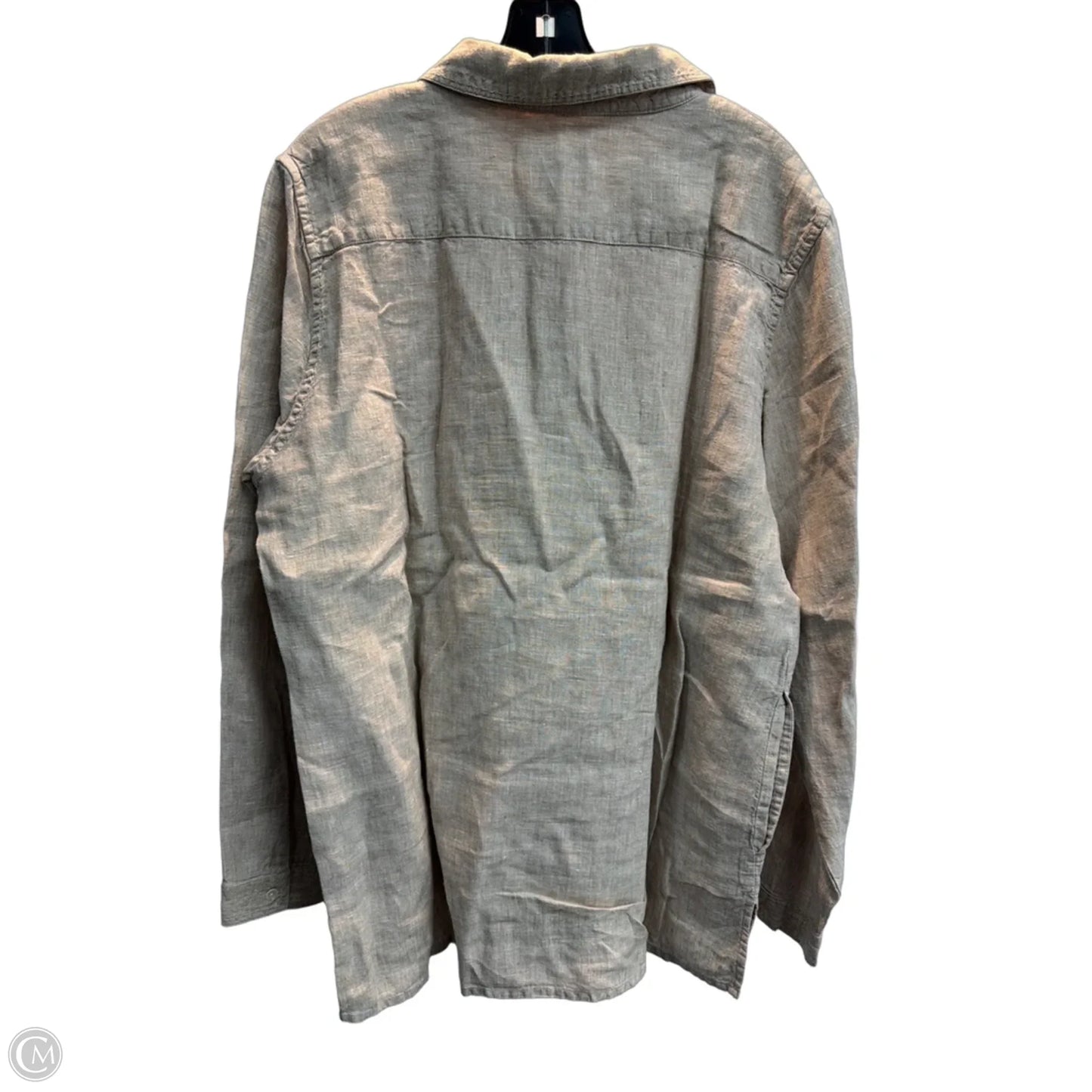 Tunic Long Sleeve By Orvis In Tan, Size: Xl