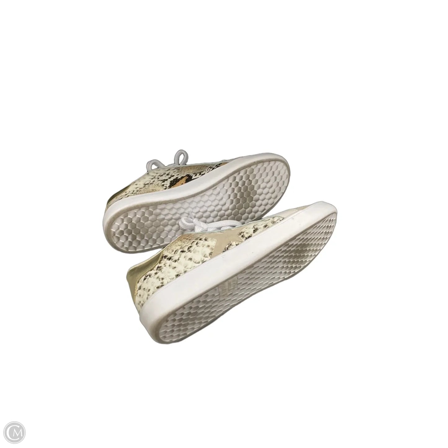 Shoes Sneakers By Pink Lily In Tan, Size: 10