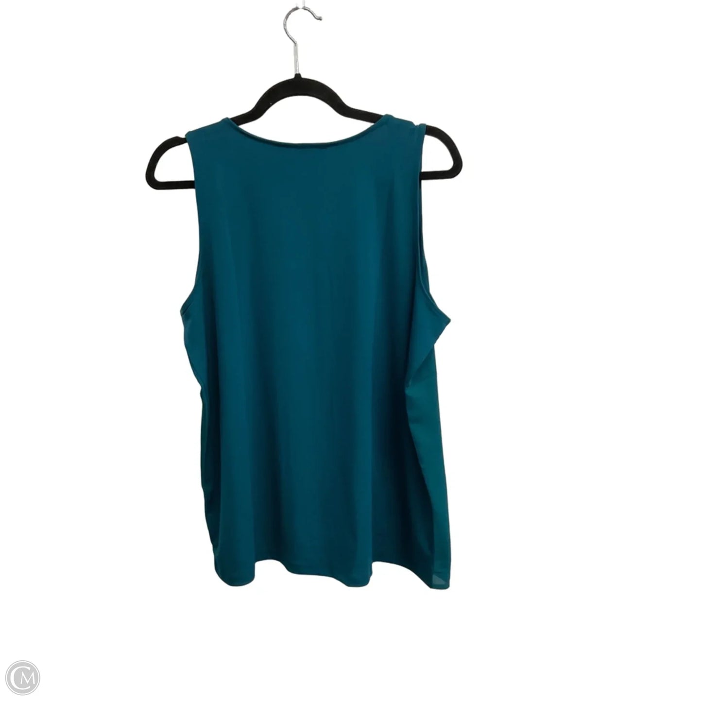 Top Sleeveless By Ann Taylor In Aqua, Size: L