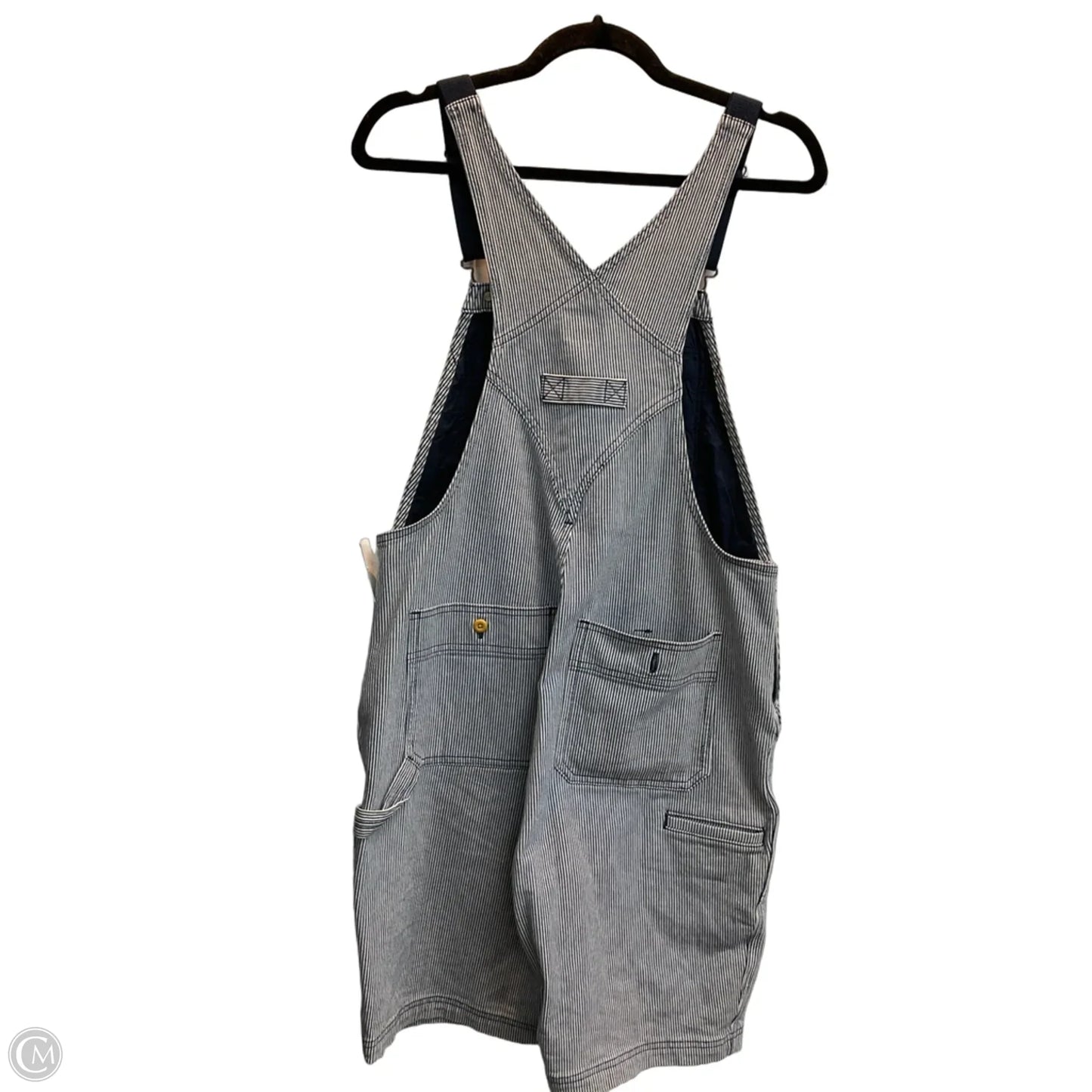 Shortalls By Duluth Trading In Blue & White, Size: S