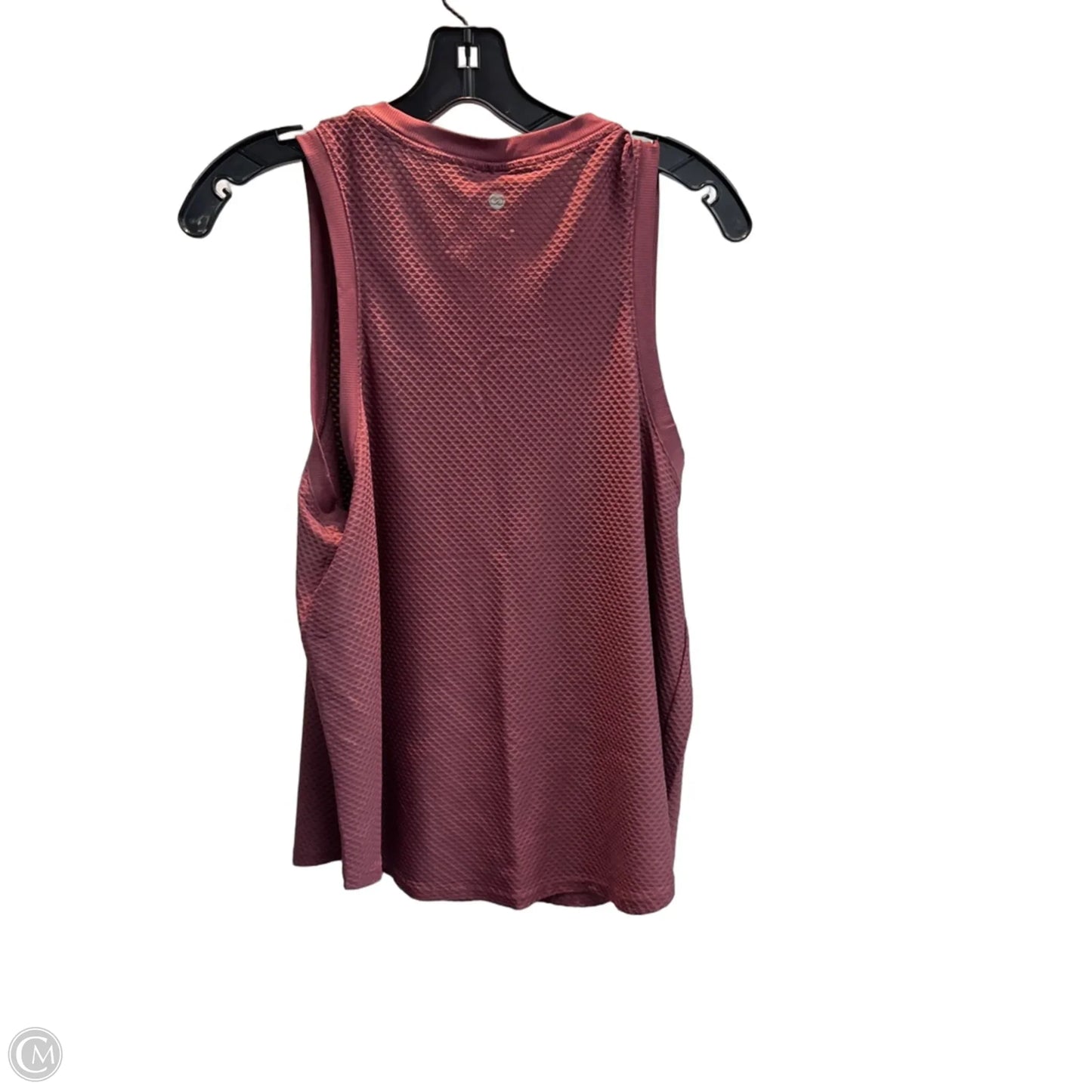 Athletic Tank Top By Calia In Maroon, Size: L