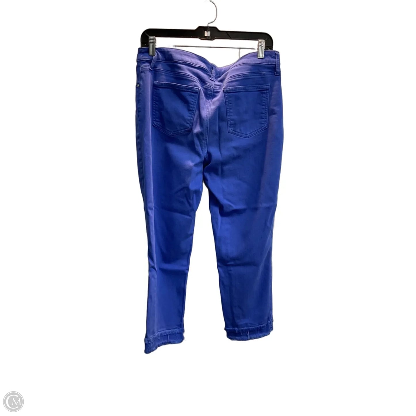 Jeans Straight By Chicos In Blue, Size: M