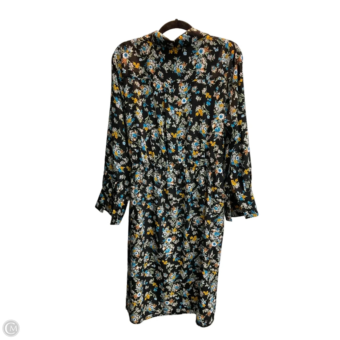 Dress Casual Midi By Cato In Floral Print, Size: Xl