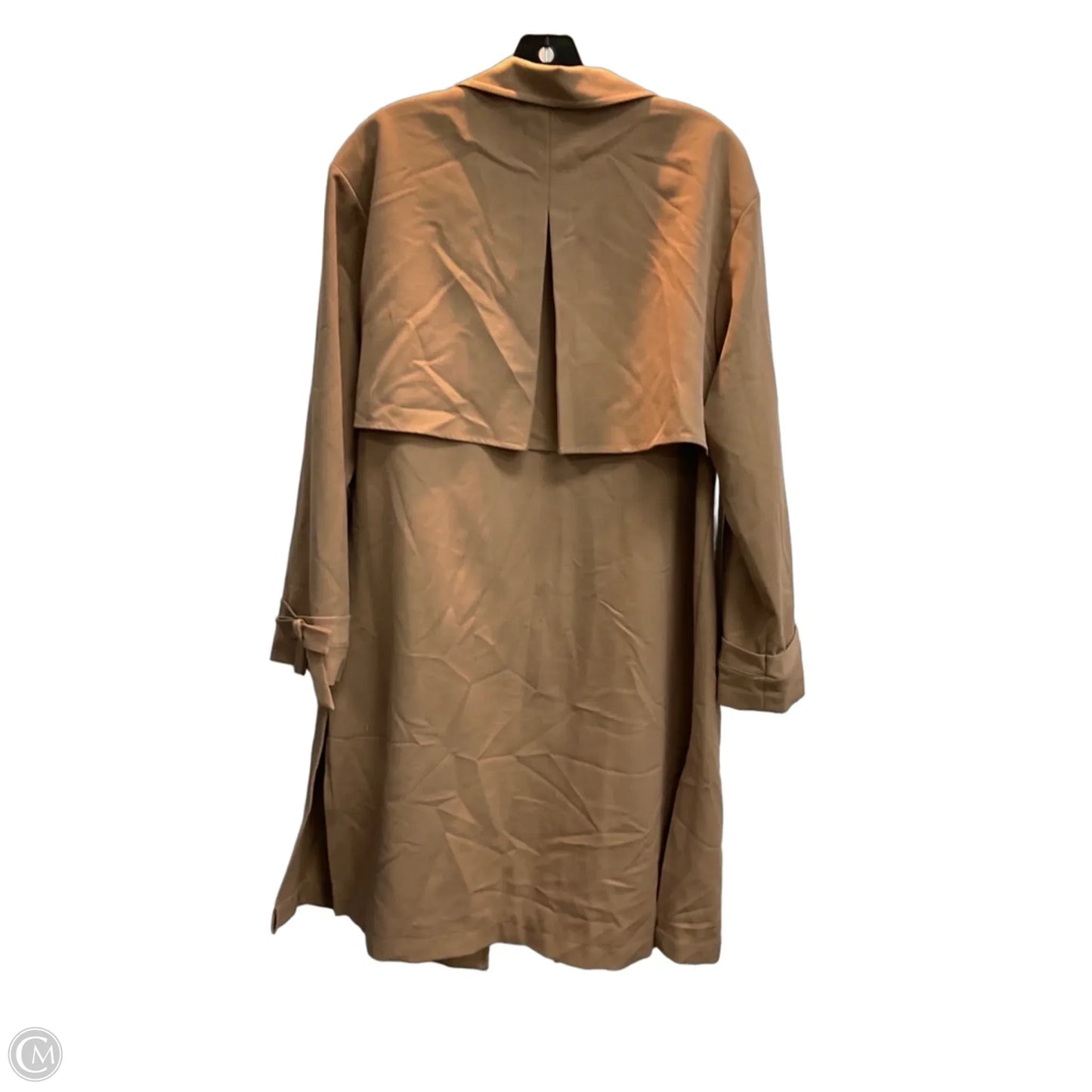 Coat Trench Coat By Dr2 In Tan, Size: M