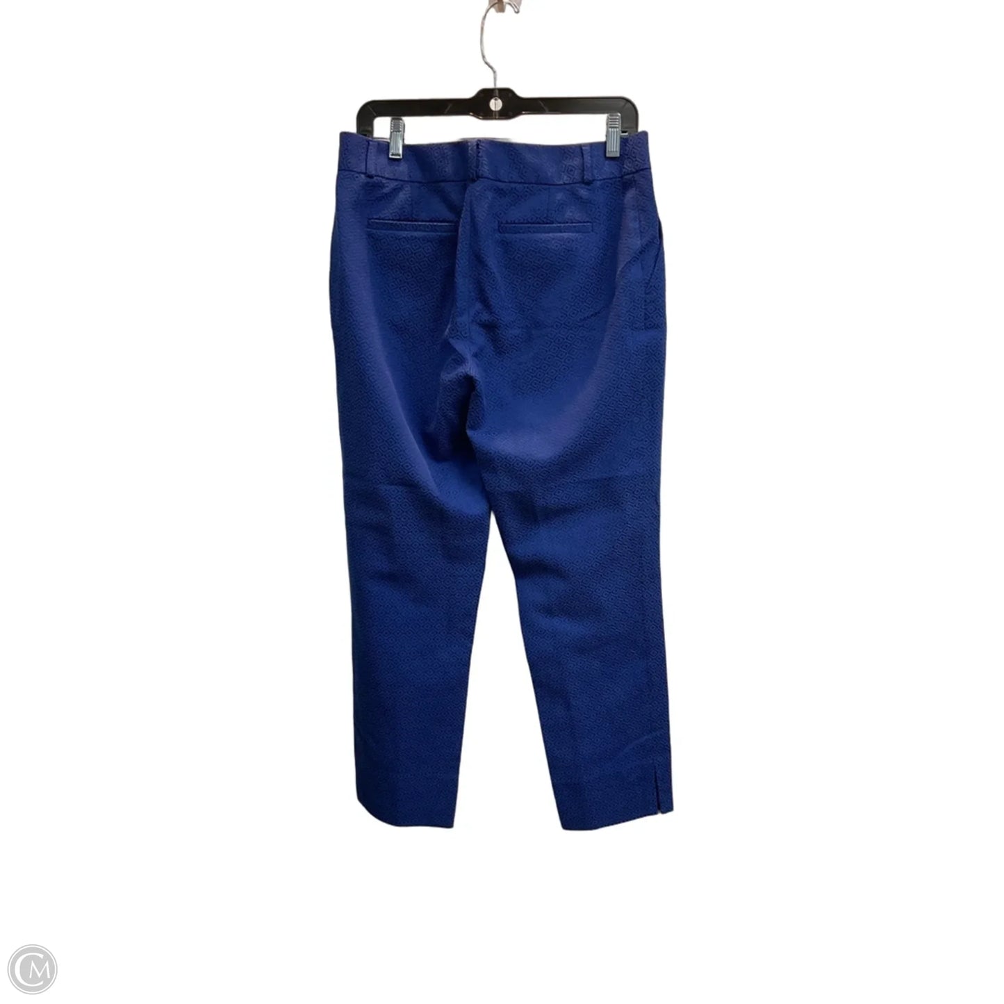Pants Cropped By Banana Republic In Blue, Size: 6