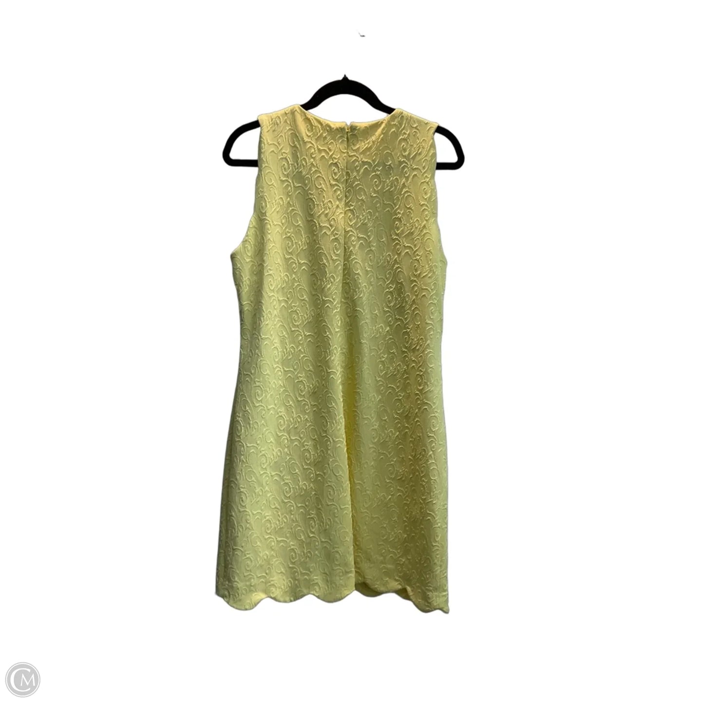 Dress Party Midi By Anne Klein In Yellow, Size: L