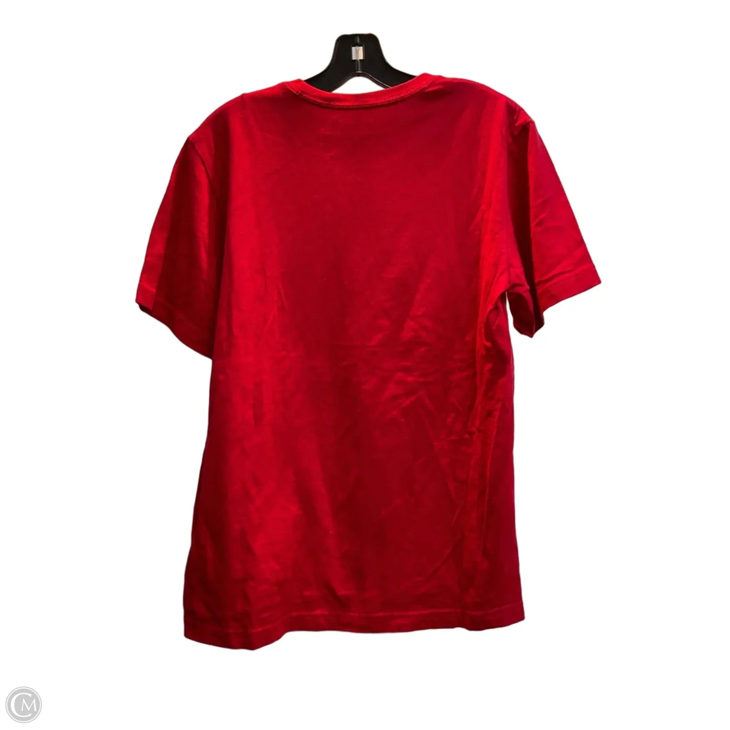 Top Short Sleeve Basic By Faded Glory In Red, Size: S