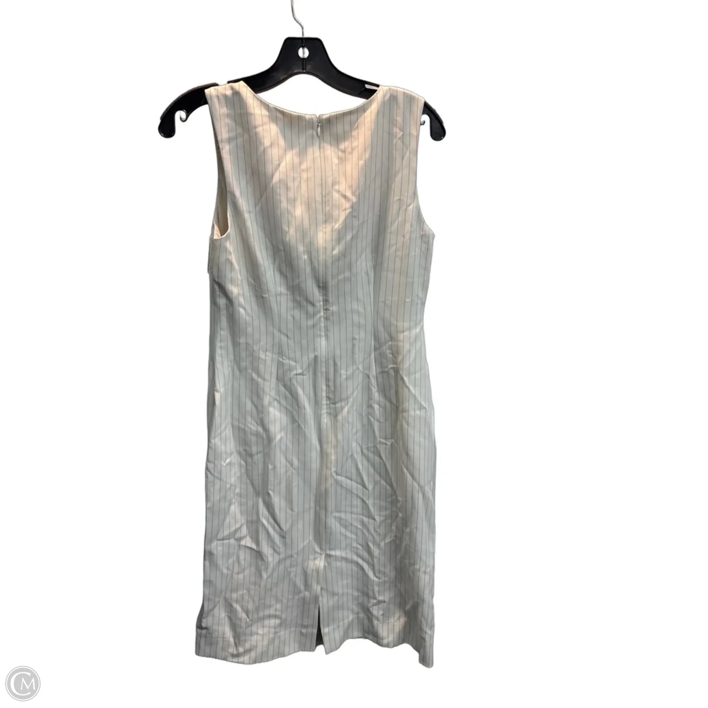Dress Casual Midi By Banana Republic In Striped Pattern, Size: 4