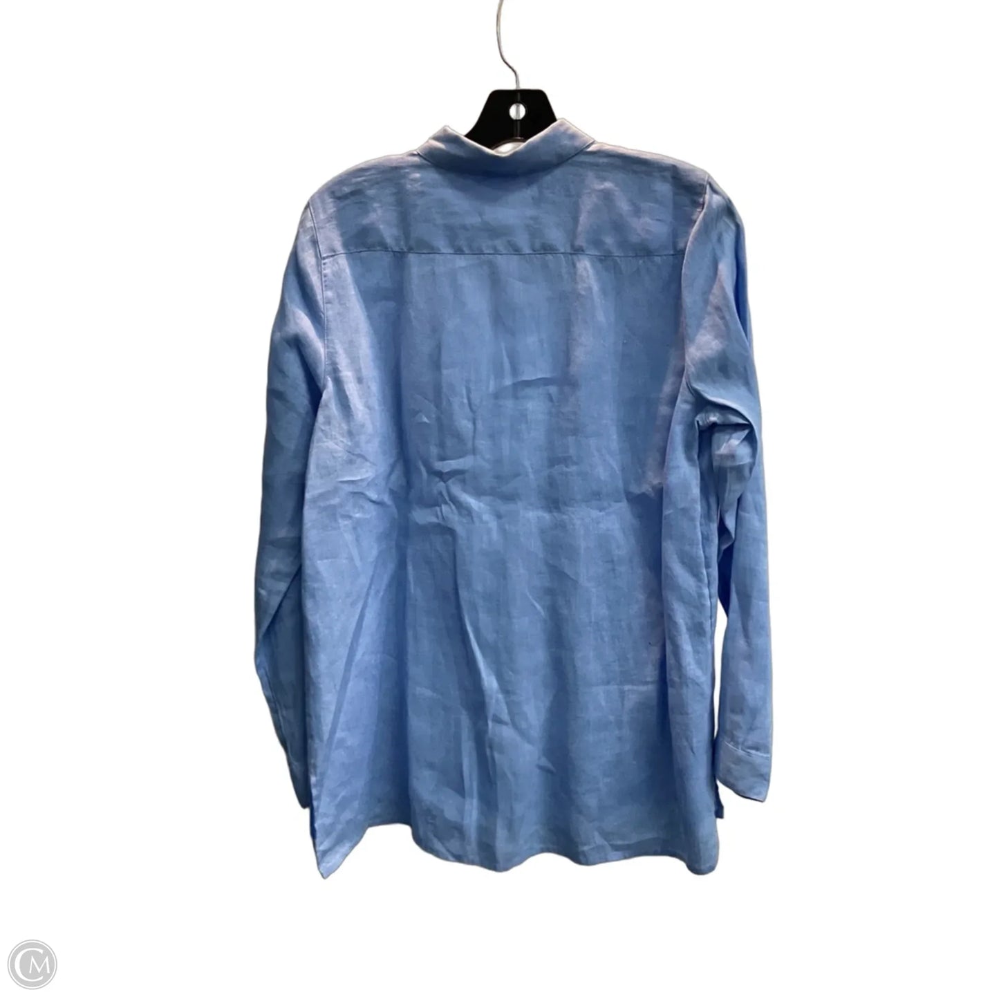 Blouse Long Sleeve By J. Jill In Blue, Size: S