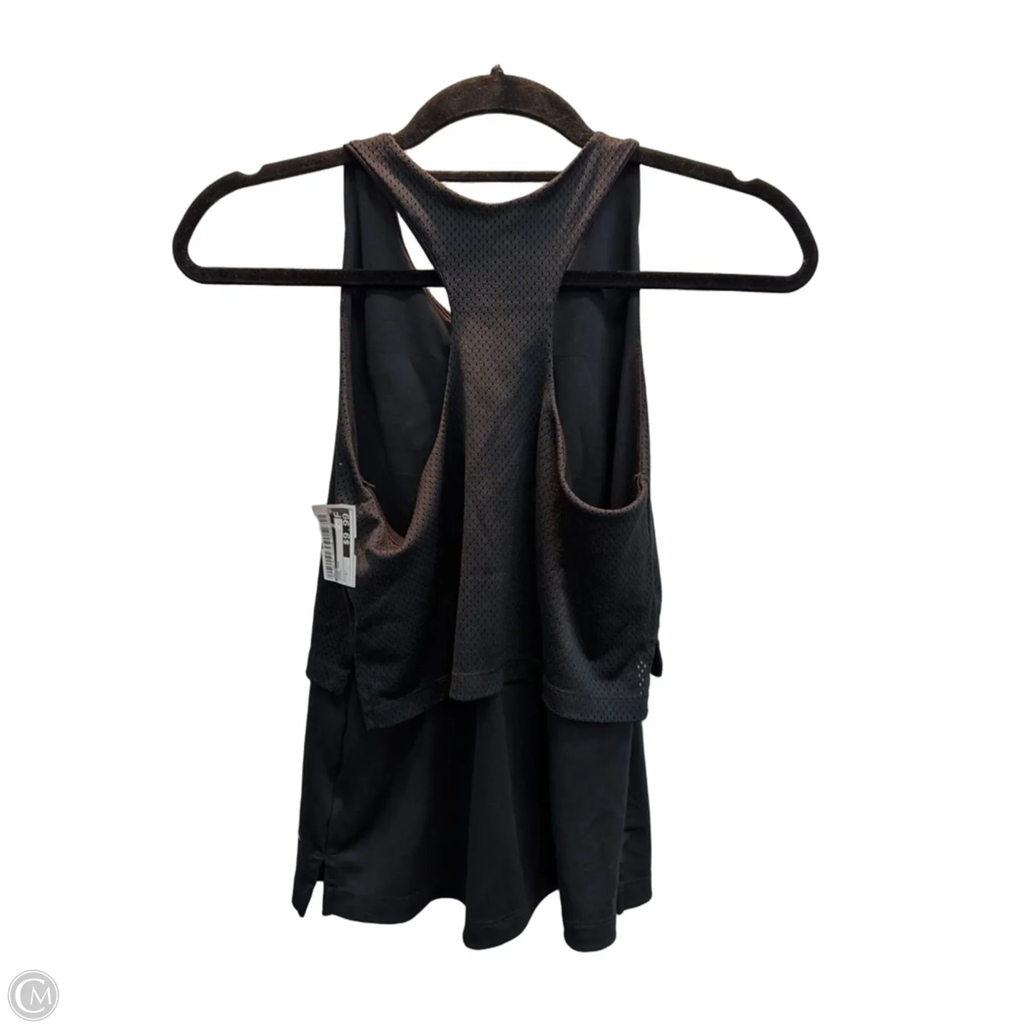 Tank Top By Nike In Black, Size: L