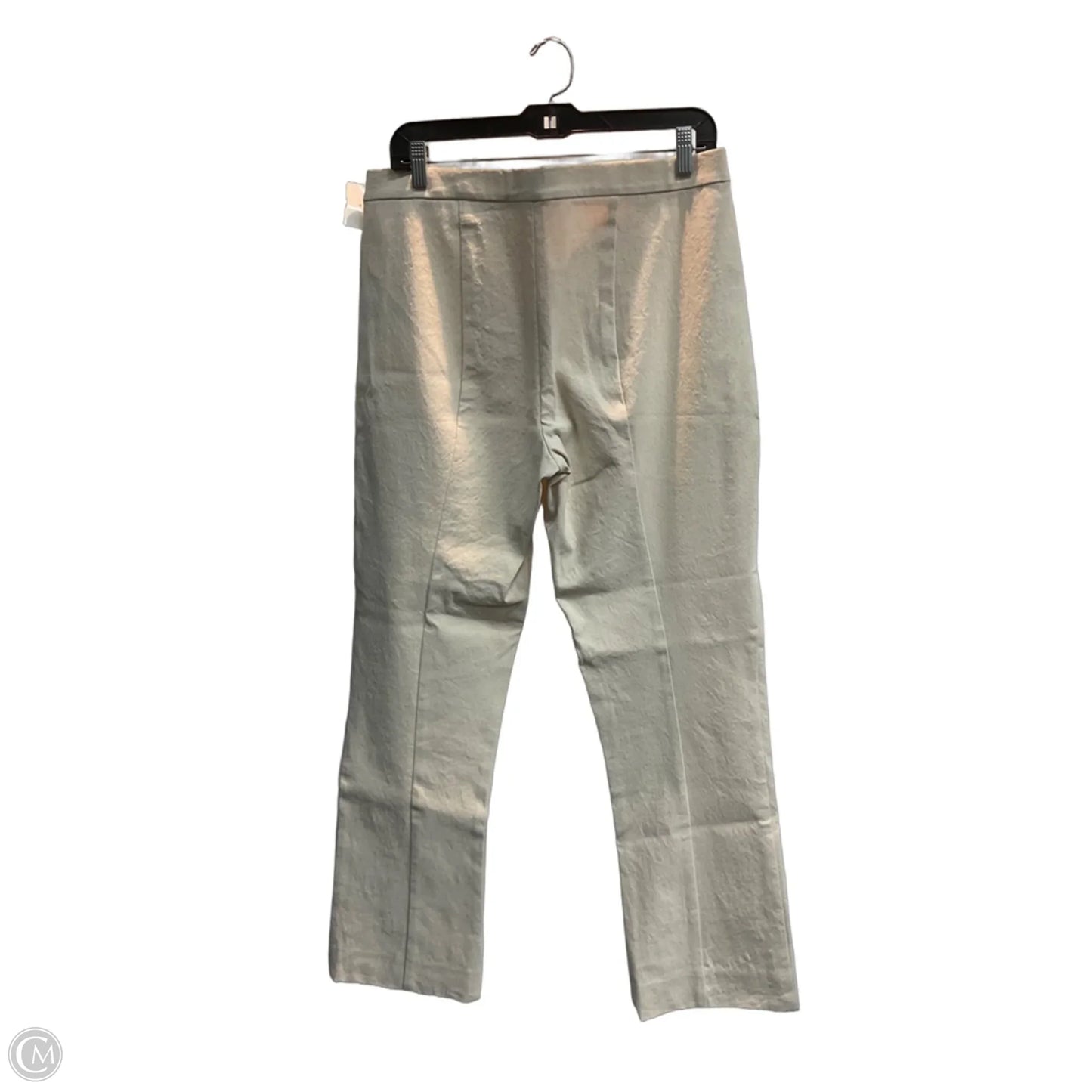 Pants Cropped By Donna Karan In Cream, Size: 14