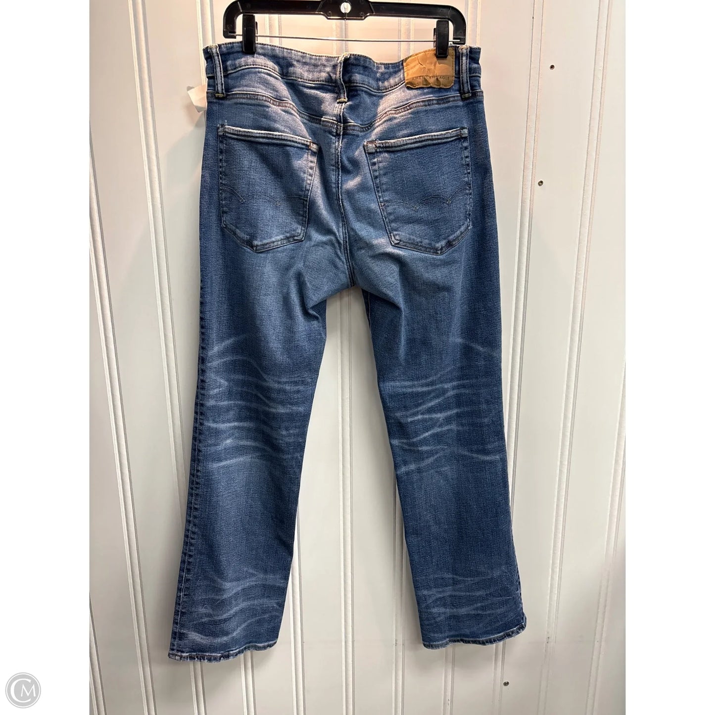 Jeans Boot Cut By American Eagle In Blue, Size: 14