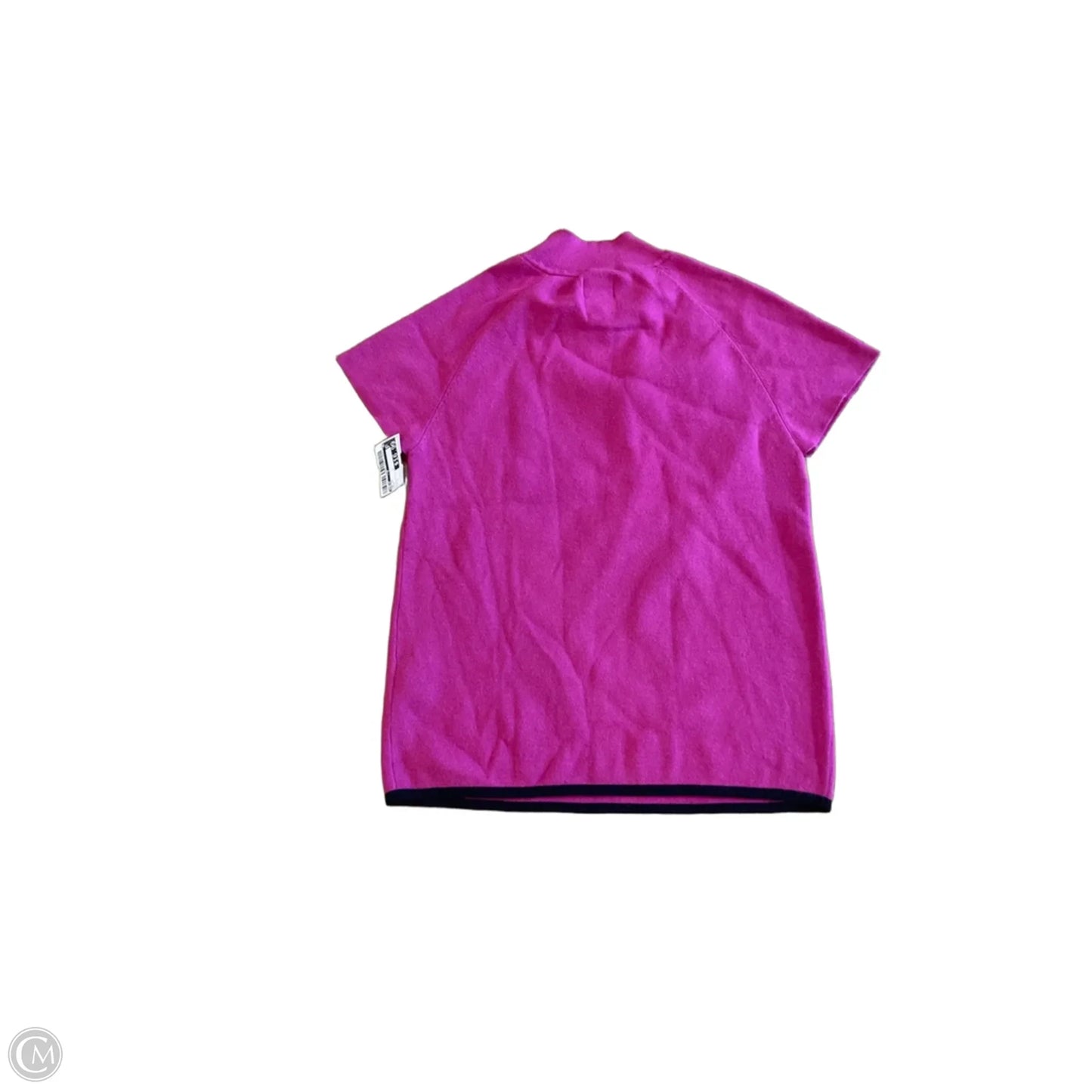 Top Short Sleeve By Maeve In Pink, Size: L