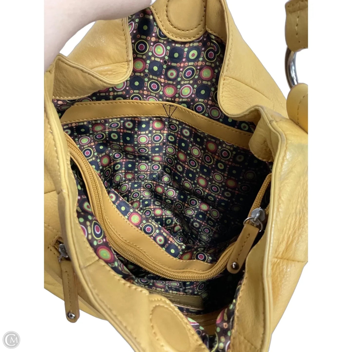 Handbag Leather By Tignanello Purses, Size: Large