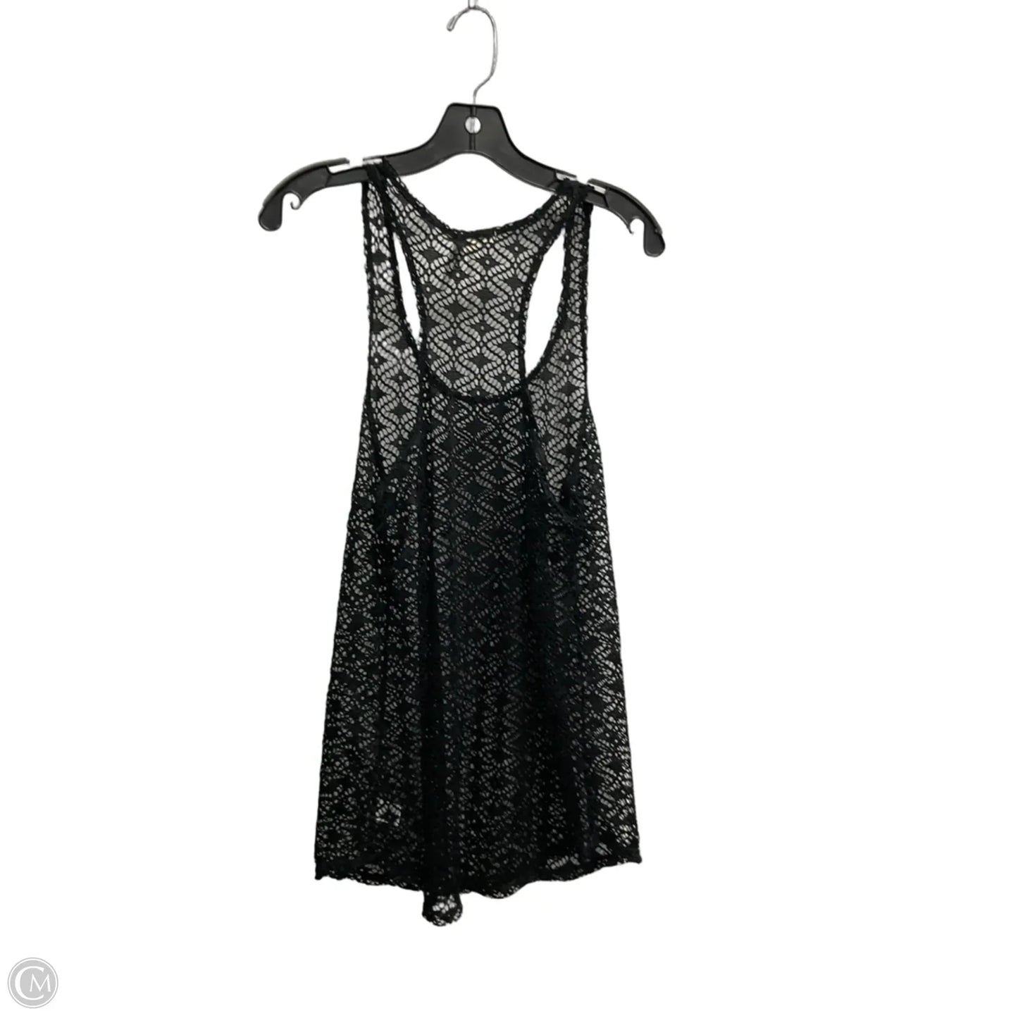 Swimwear Cover-up By Clothes Mentor In Black, Size: L