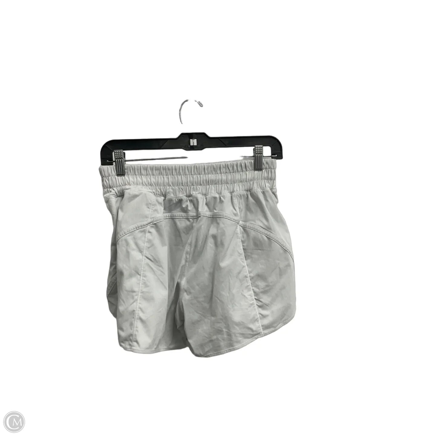 Athletic Shorts By Lululemon In White, Size: 8