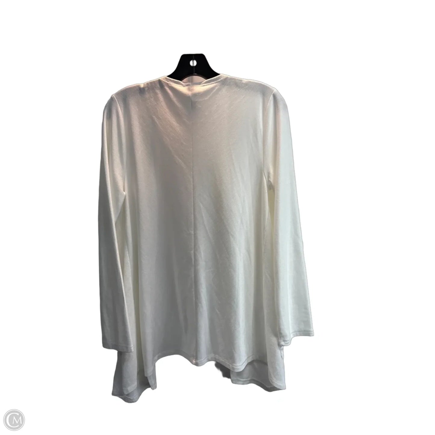Tunic 3/4 Sleeve By Chicos In Cream, Size: M