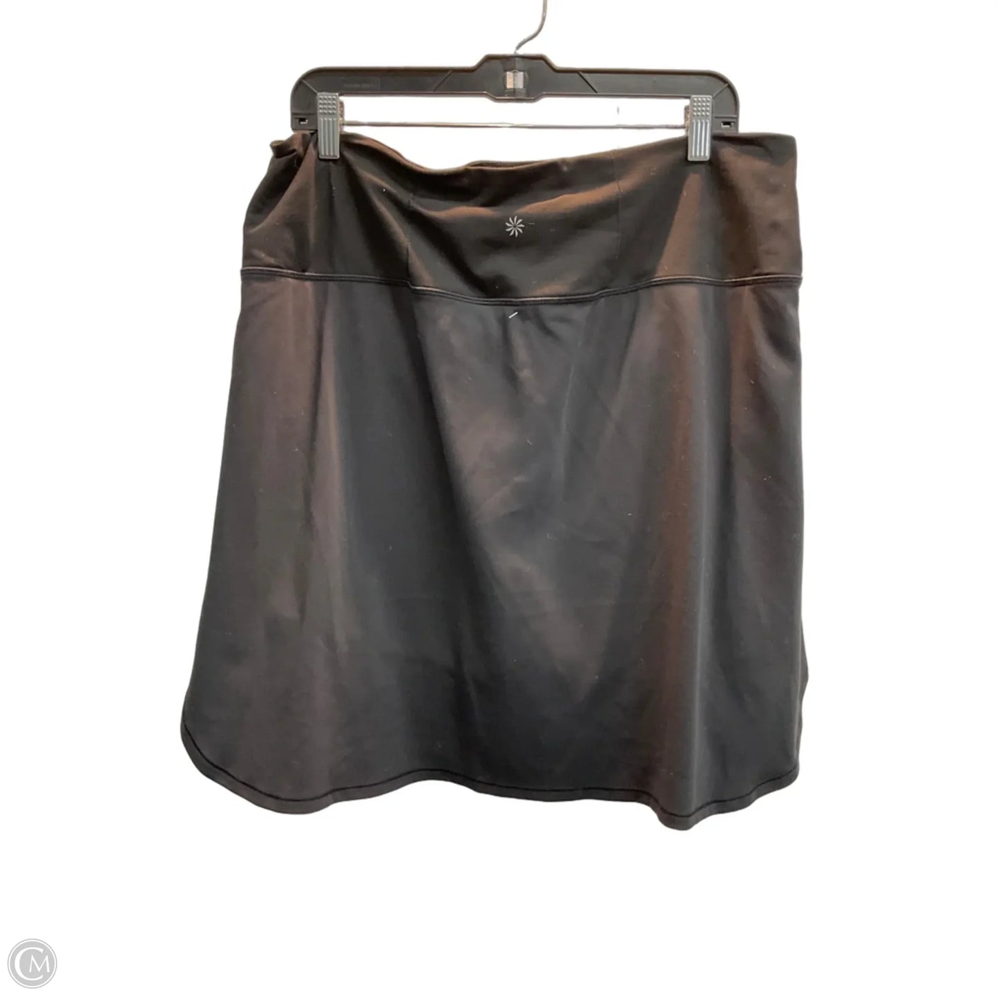 Athletic Skort By Athleta In Black, Size: 1x