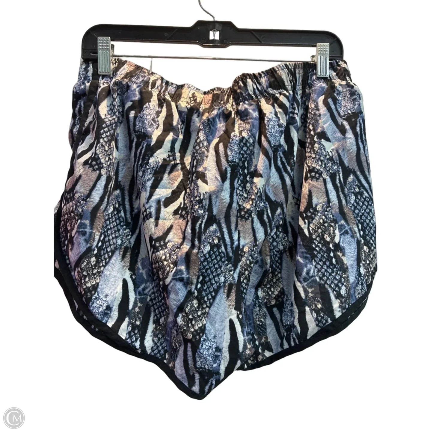 Athletic Shorts By Calvin Klein In Animal Print, Size: Xl
