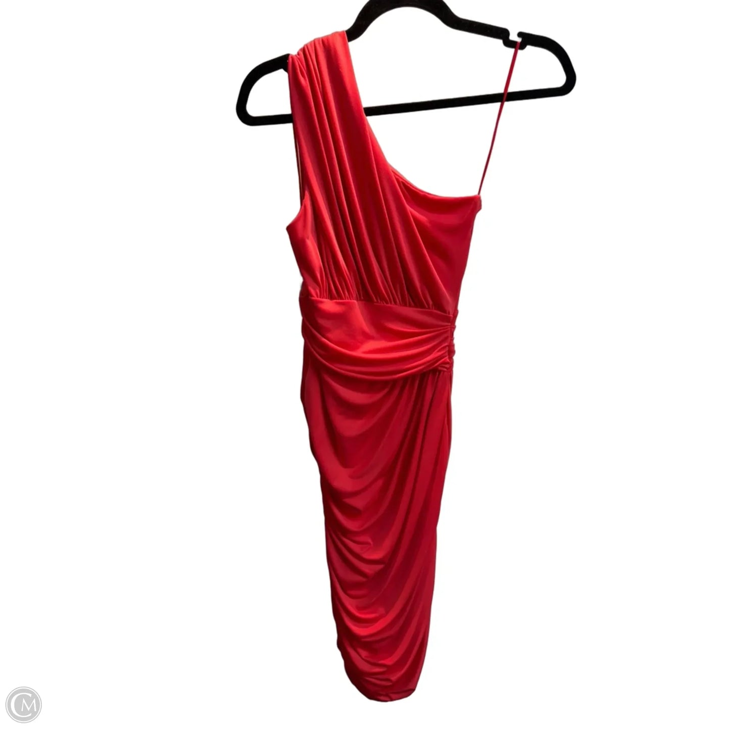 Dress Designer By Halston In Red, Size: M