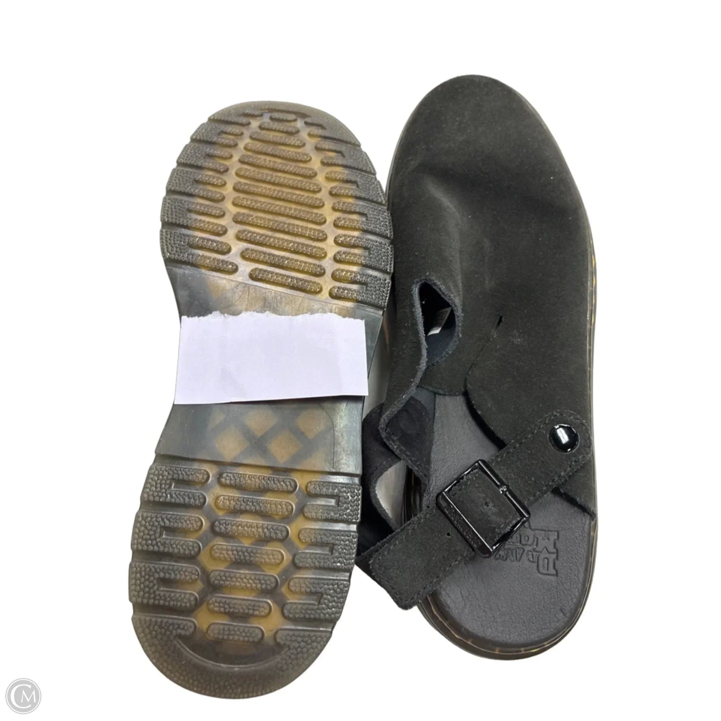 Shoes Flats By Dr Martens In Black, Size: 9