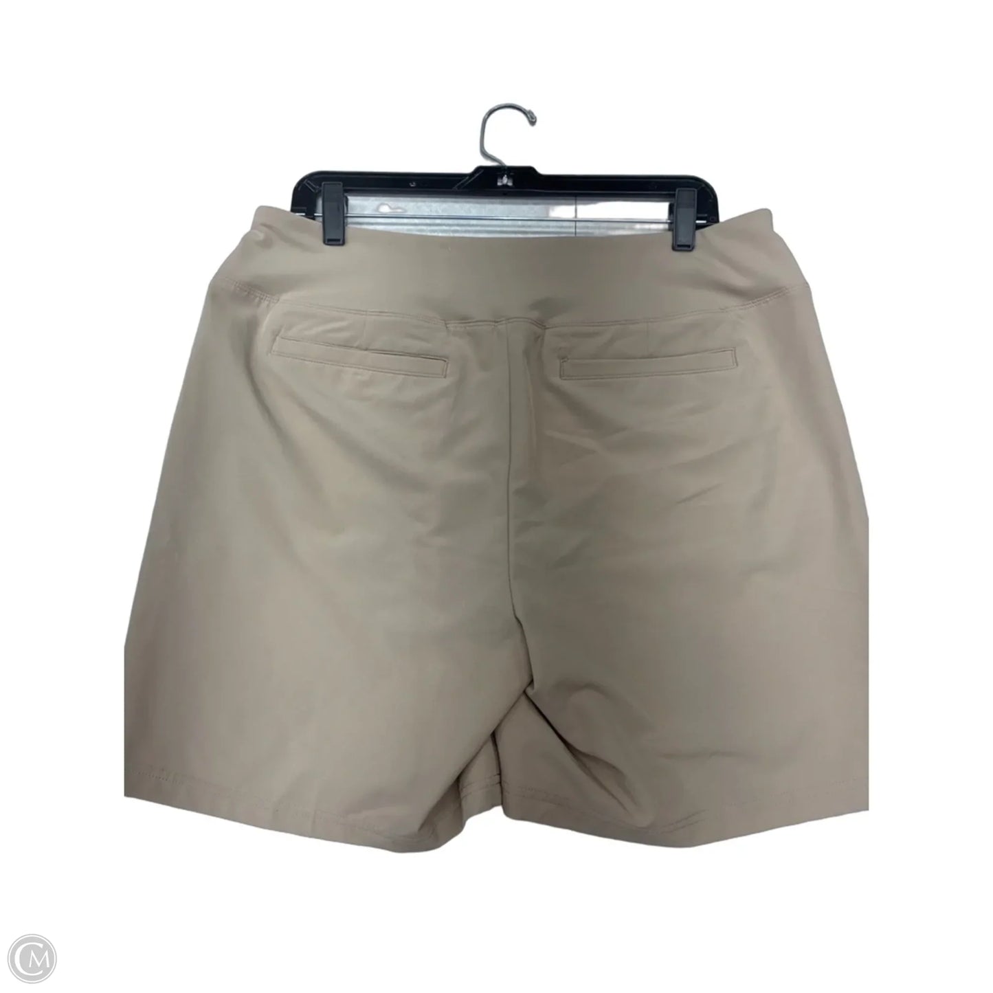 Athletic Shorts By Tek Gear In Beige, Size: L