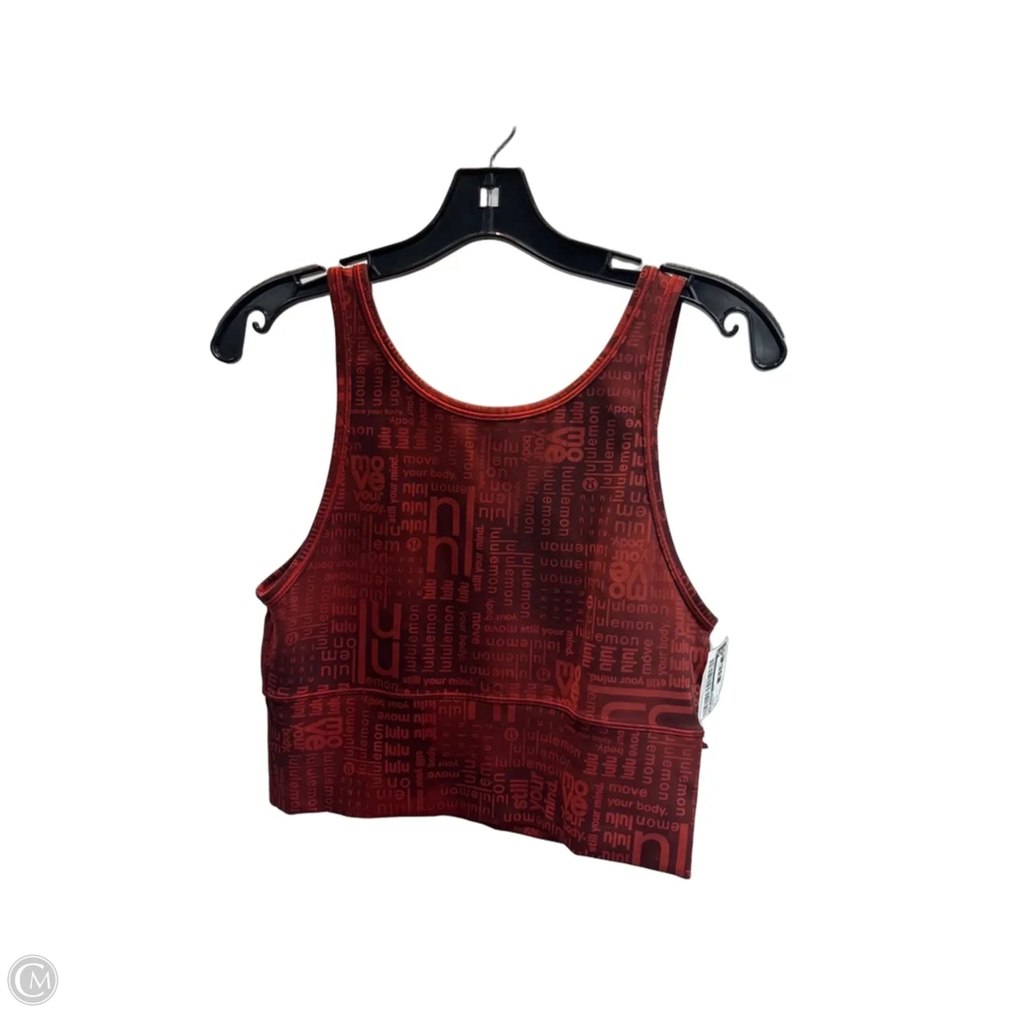 Athletic Bra By Lululemon In Orange, Size: S