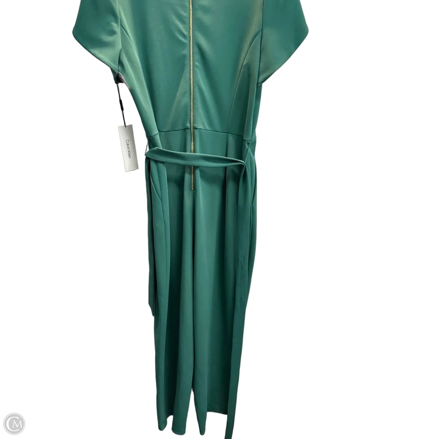 Jumpsuit By Calvin Klein In Green, Size: 10