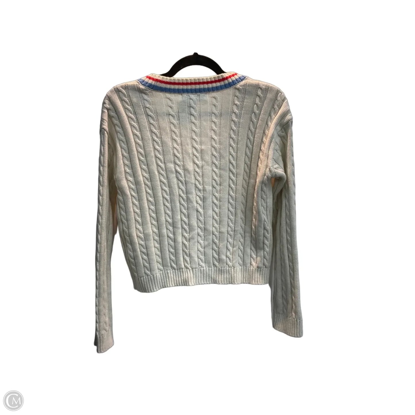 Cardigan By Prince In White, Size: S