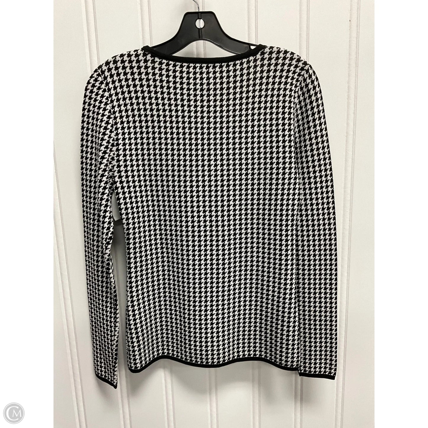 Sweater By White House Black Market In Black & Cream, Size: S