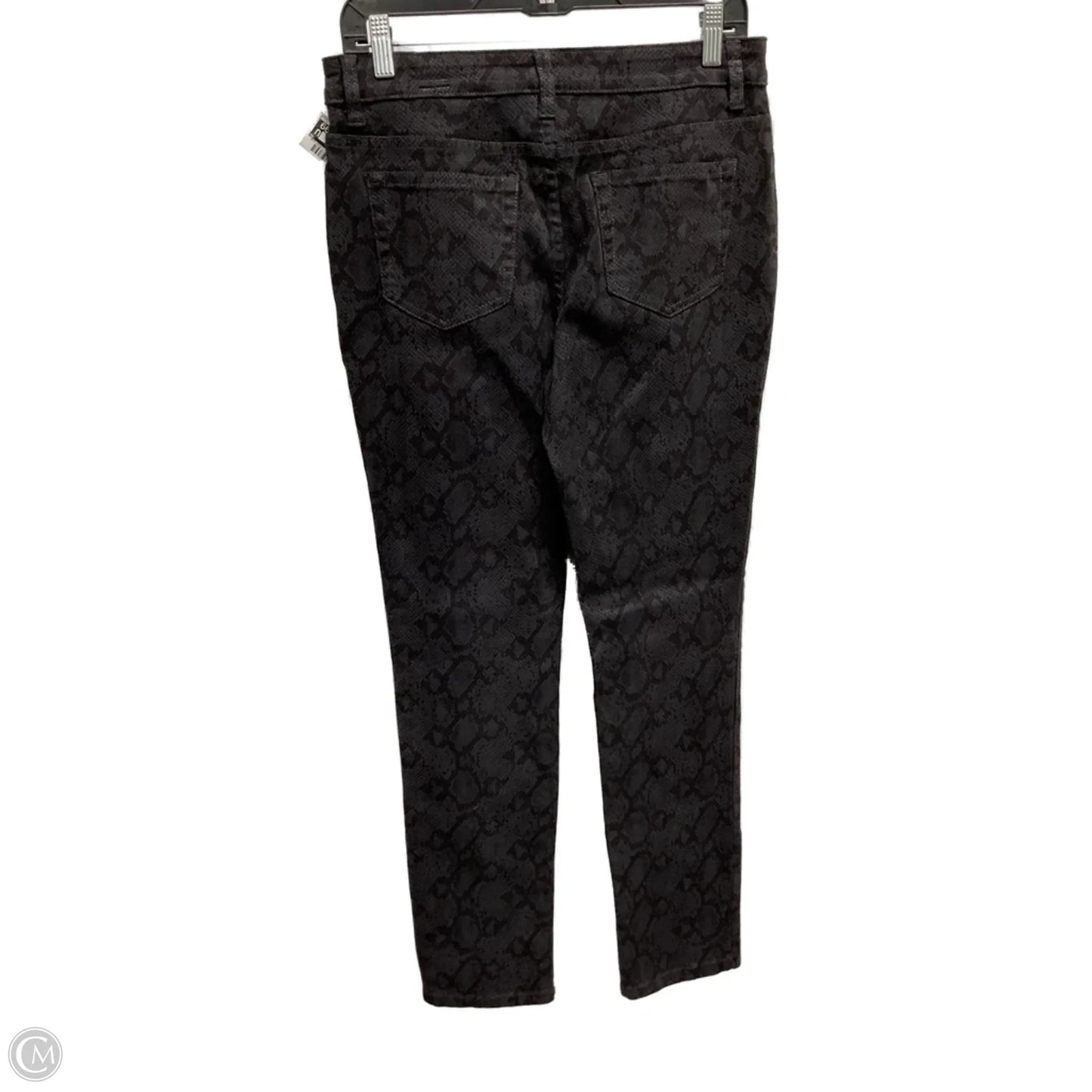 Jeans Straight By Aziz In Animal Print, Size: 8