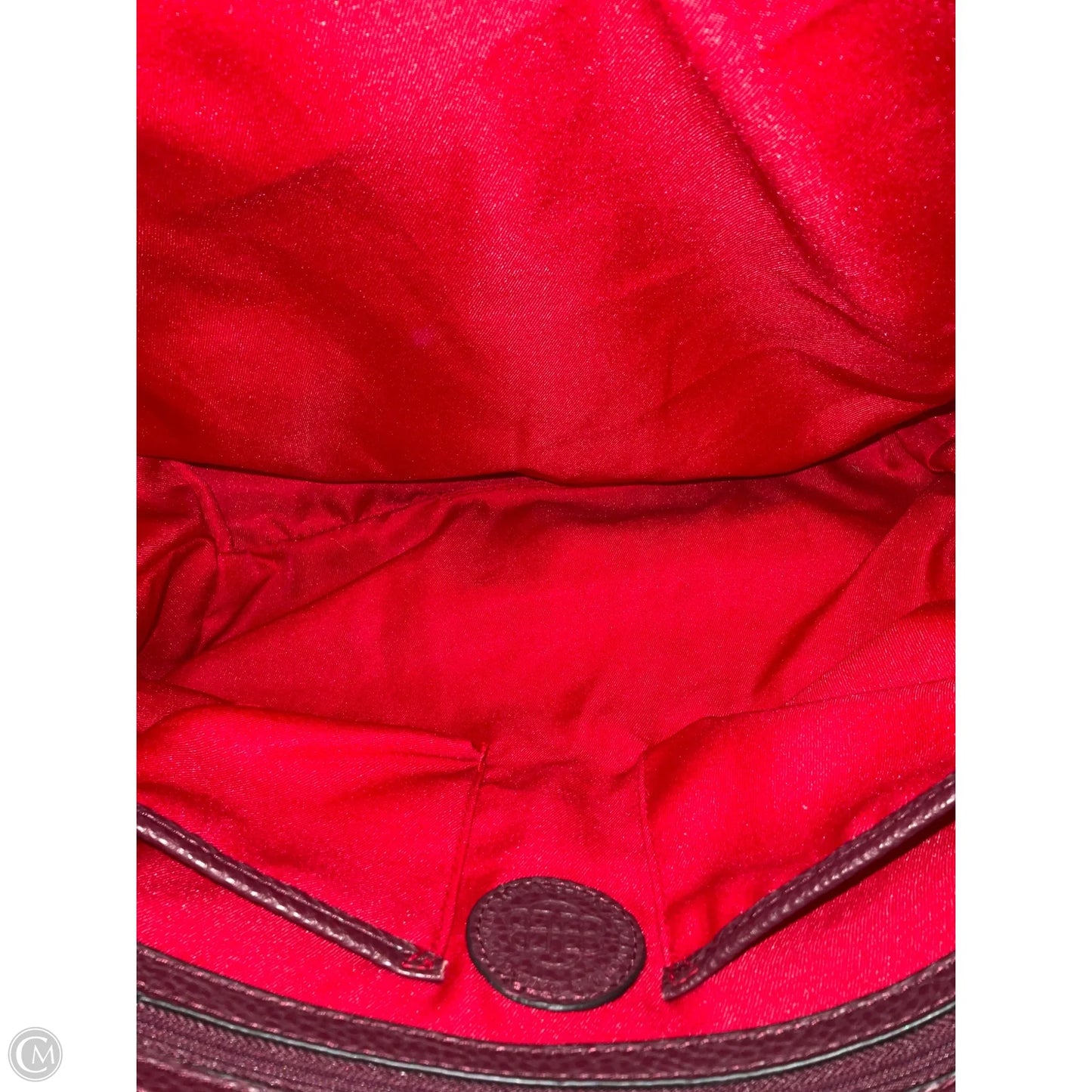 Handbag Leather By Dana Buchman, Size: Large