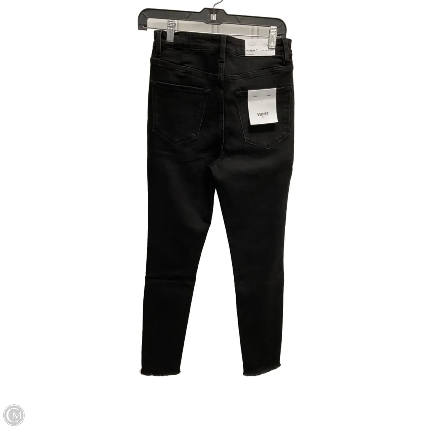 Jeans Skinny By Vervet In Black, Size: 26