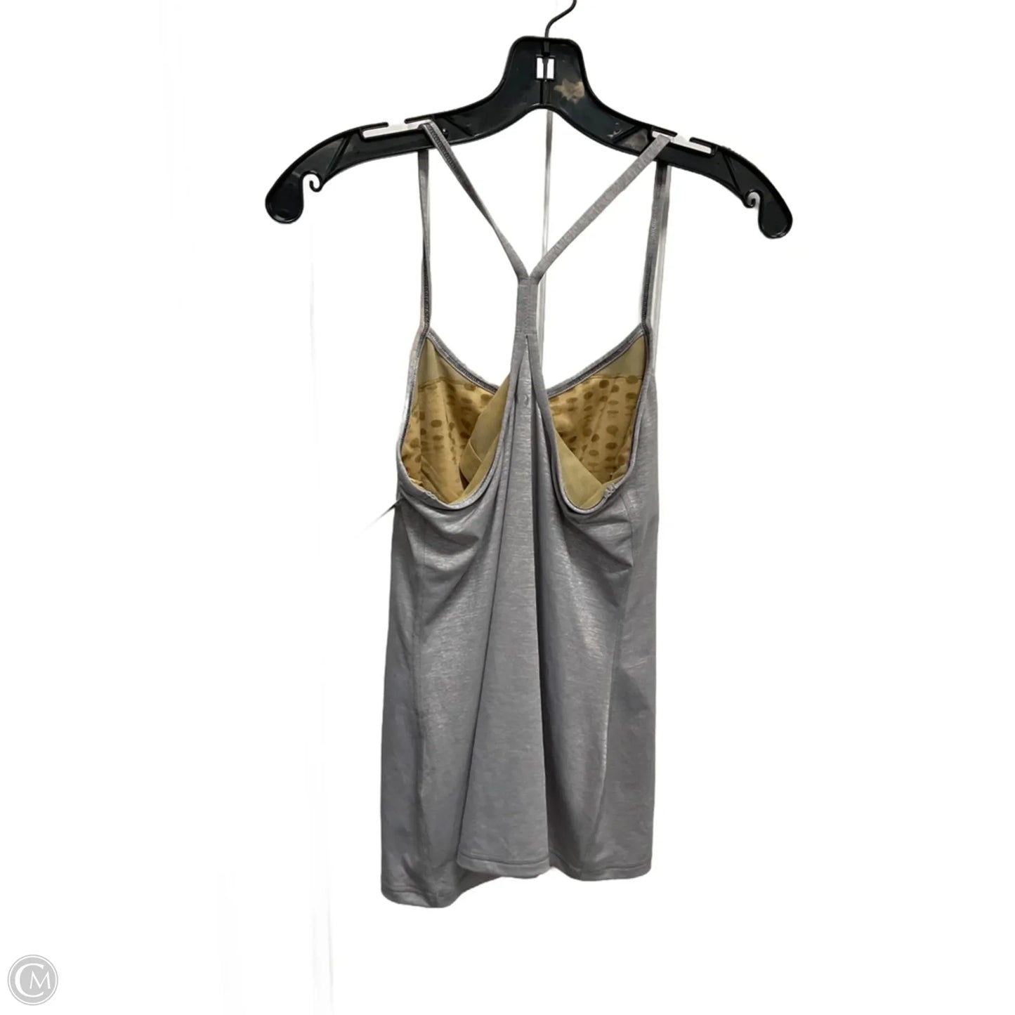 Athletic Tank Top By Lululemon In Grey, Size: S