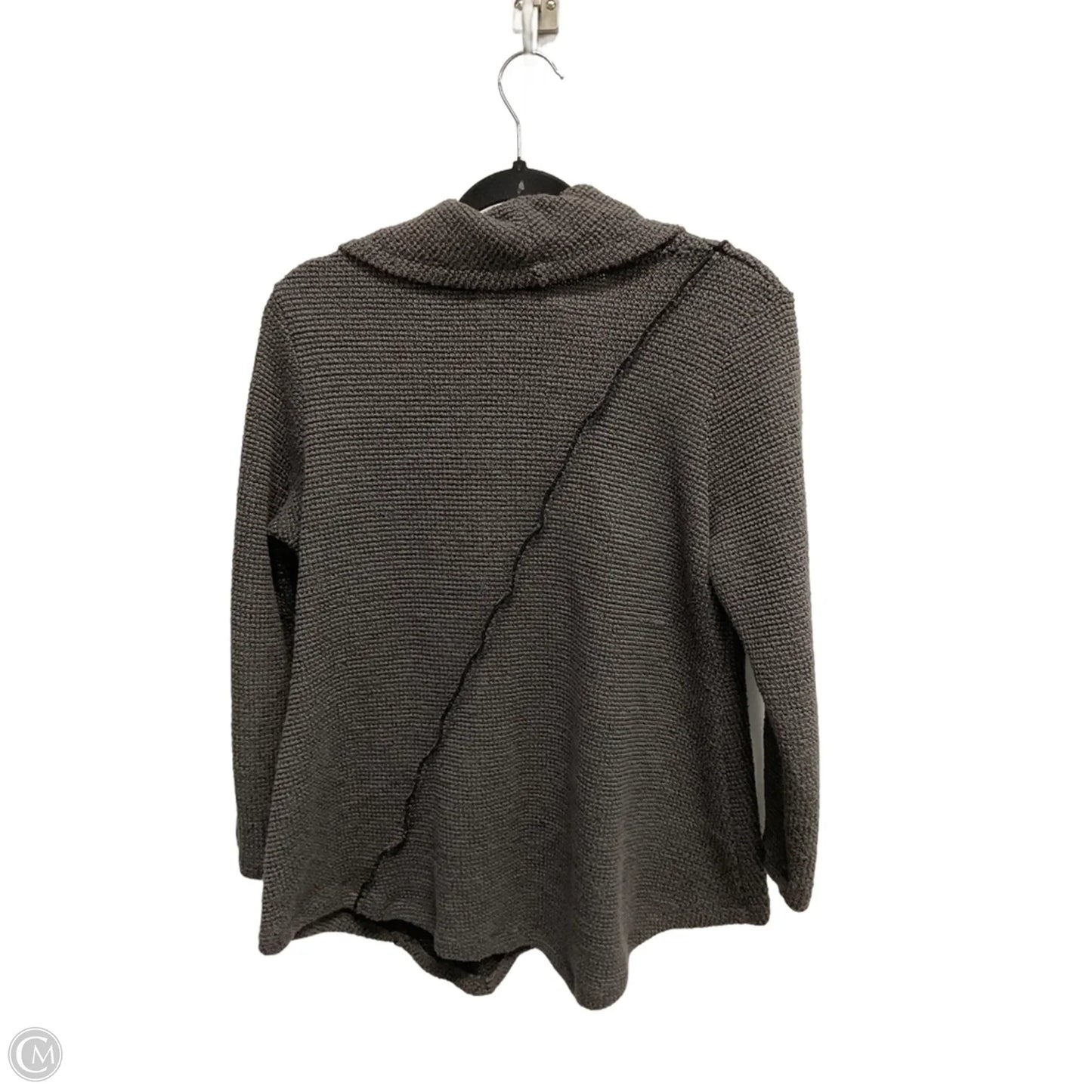 Sweater By Ali Miles In Grey, Size: L