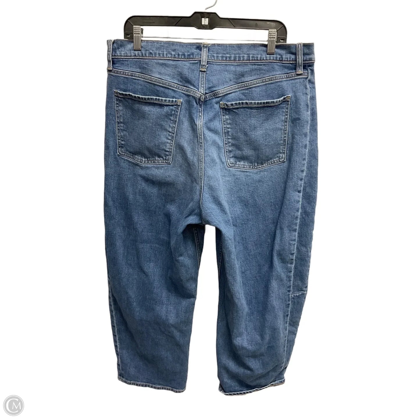 Jeans Wide Leg By Old Navy In Blue, Size: 16