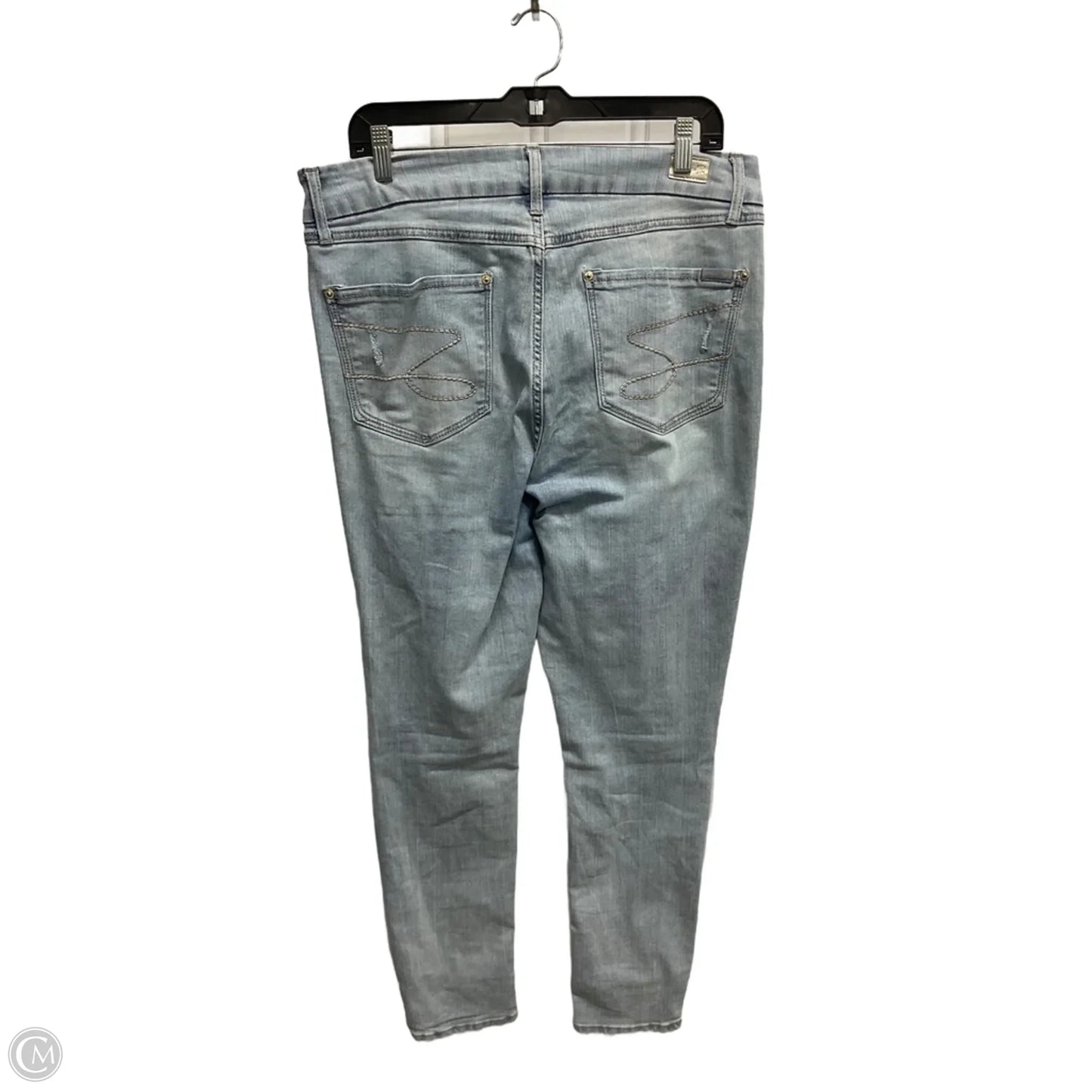Jeans Boyfriend By Seven 7 In Blue, Size: 12