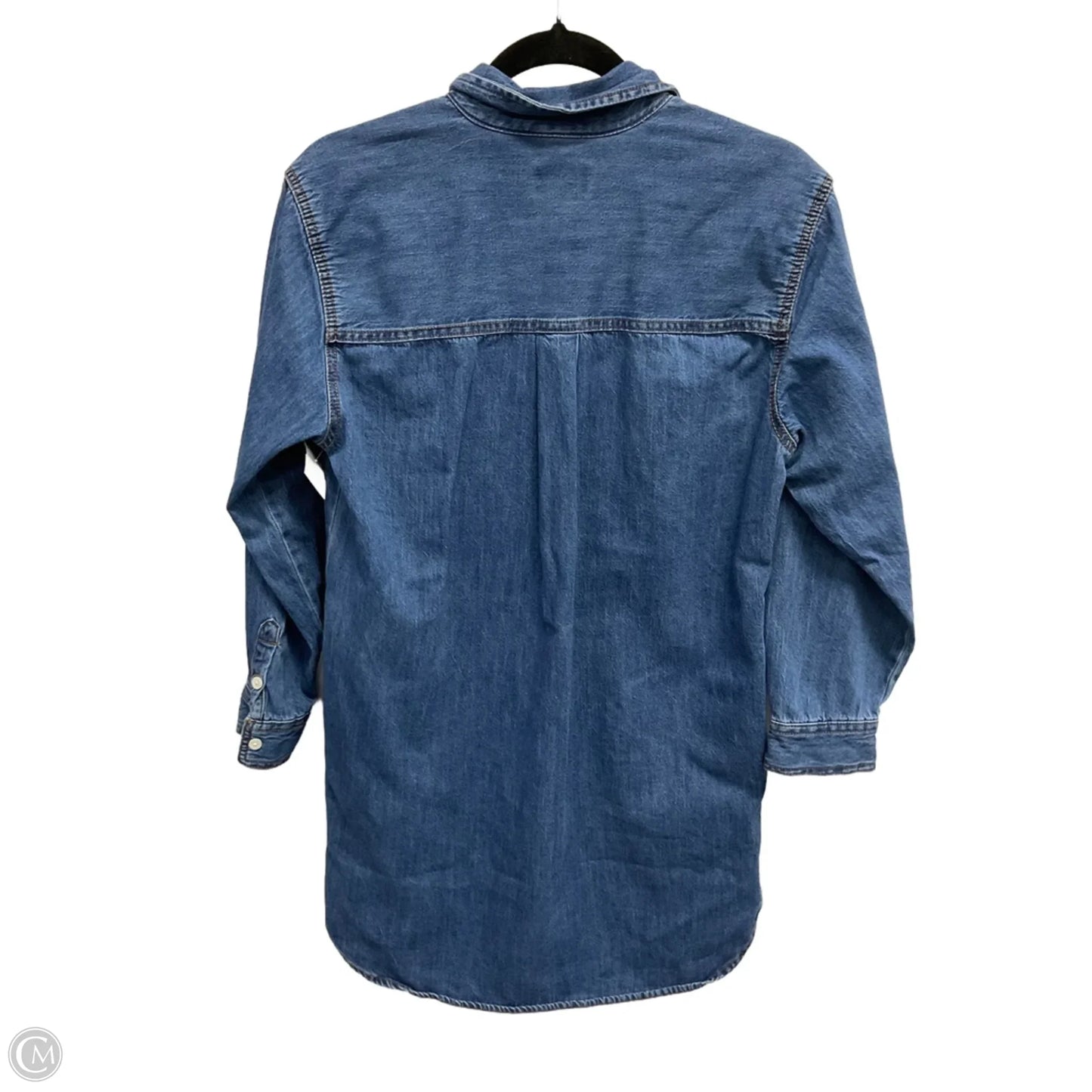 Dress Casual Midi By Universal Thread In Blue, Size: Xs