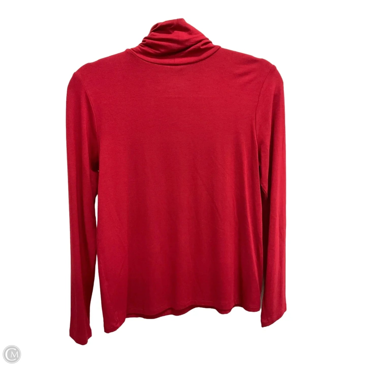 Top Long Sleeve By Chicos In Red, Size: Xs