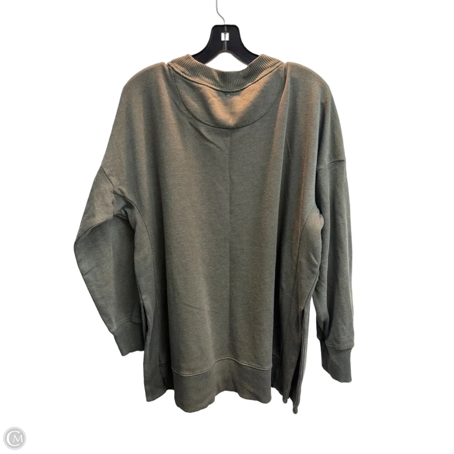 Sweatshirt Crewneck By Aerie In Green, Size: M