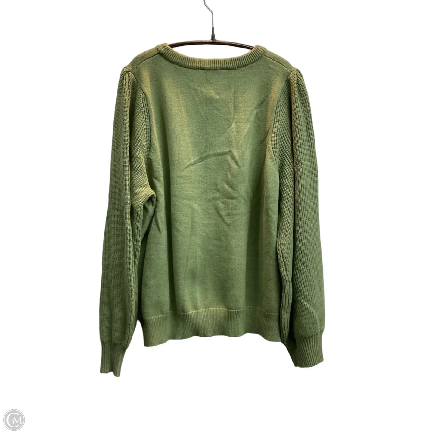 Sweater By Clothes Mentor In Green, Size: 2x