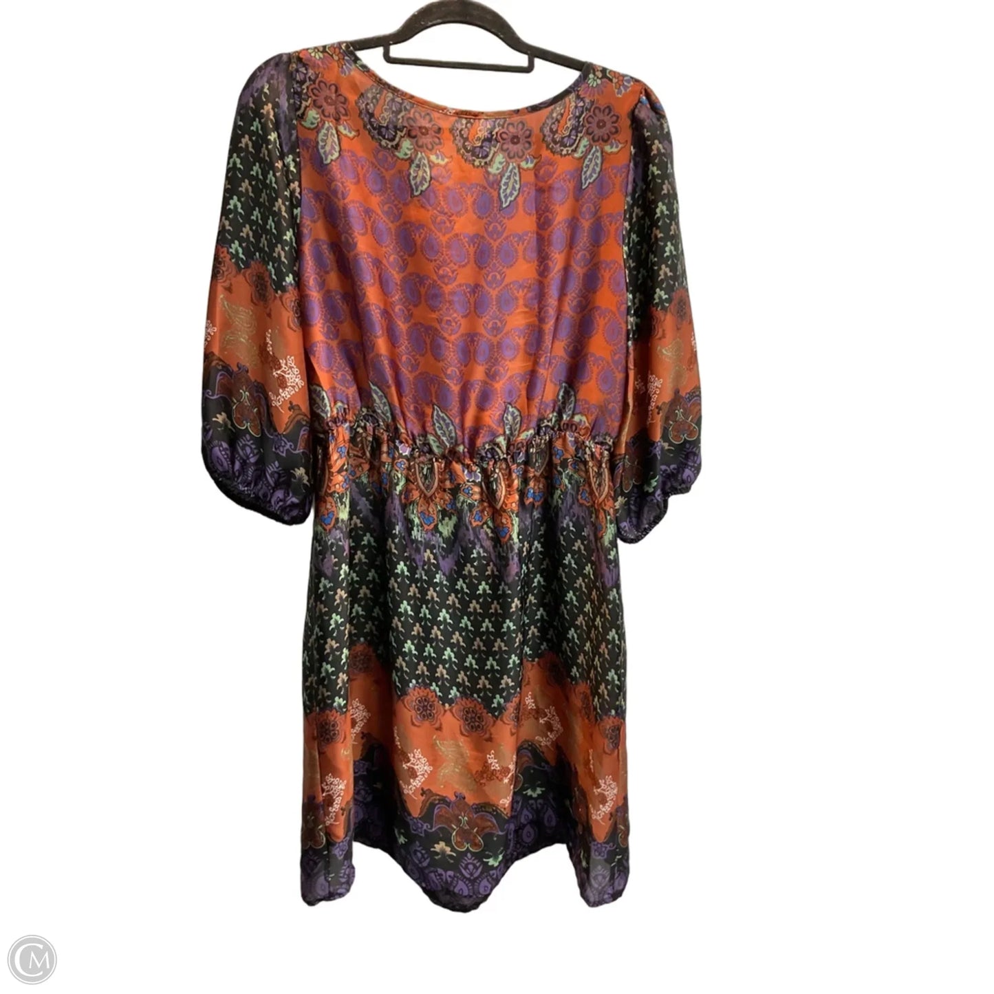 Dress Casual Short By Miami In Paisley Print, Size: M