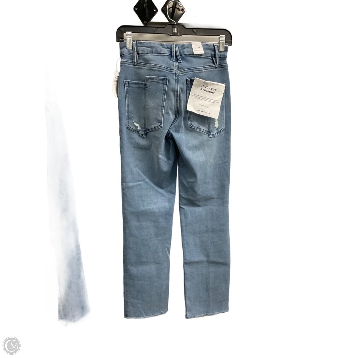 Jeans Cropped By Good American In Blue, Size: 2
